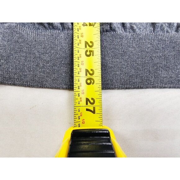 Hugo Boss Size XL Mens Gray Virgin Wool Logo Tag Long Sleeve Turtleneck Sweater - Picture 8 of 10